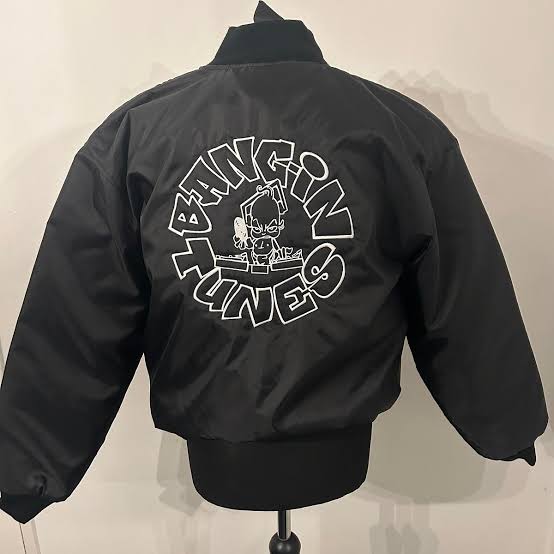 Bangin Tunes MA1 bomber jacket